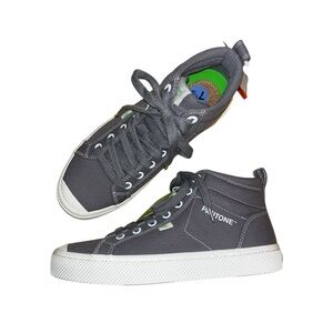 🌟NWOB🌟 Cariuma x Pantone Gargoyle Gray Hi-Top Sneakers - Size W7.5/M6